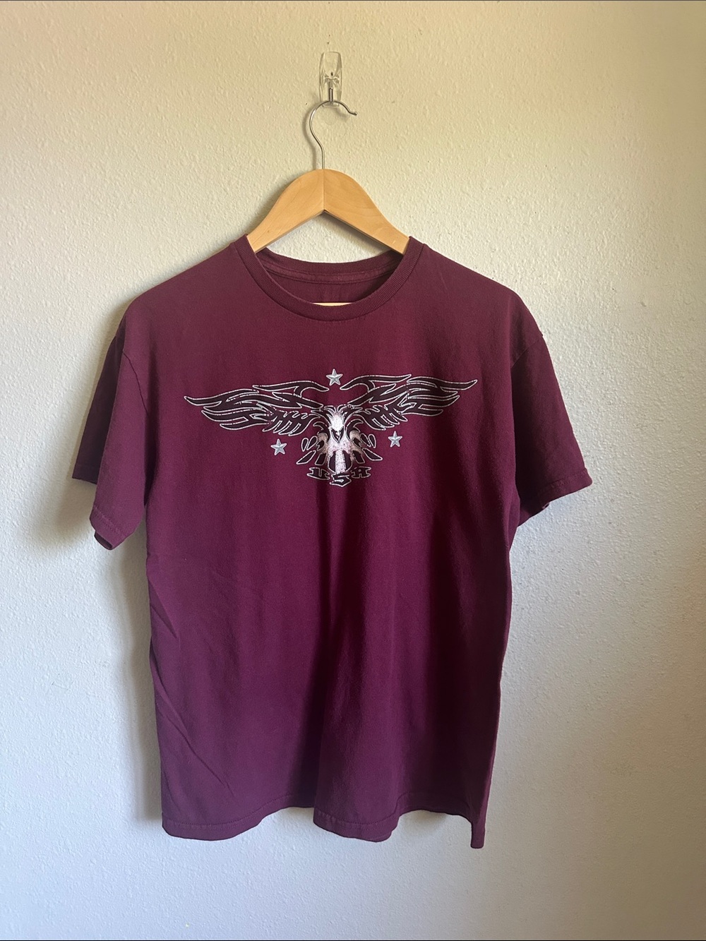 Y2K grunge Eagle USA tee